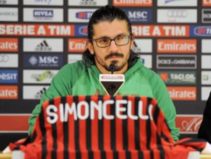 Rino Gattuso in conferenza stampa