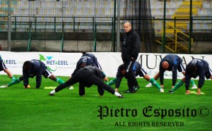 Avellino in allenamento