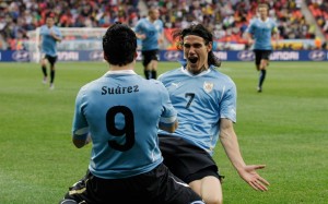 Luis Suarez ed Edinson Cavani