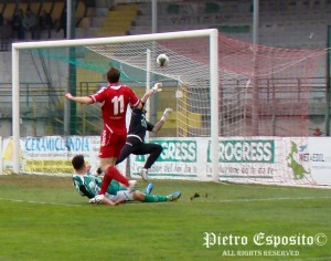 Il primo goal di Tiboni
