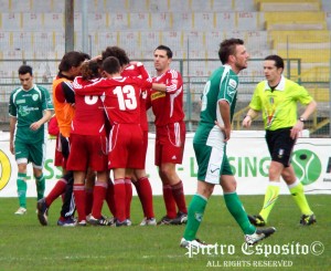 I festeggiamenti per lo 0-2