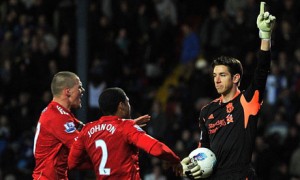 Brad Jones, portiere del Liverpool Brad Jones, portiere del Liverpool