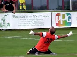 L'esultanza di Niederhauser