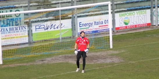 Cristian Chessari portiere della Fermana