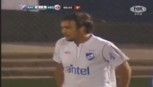Il gol di Alvaro Recoba
