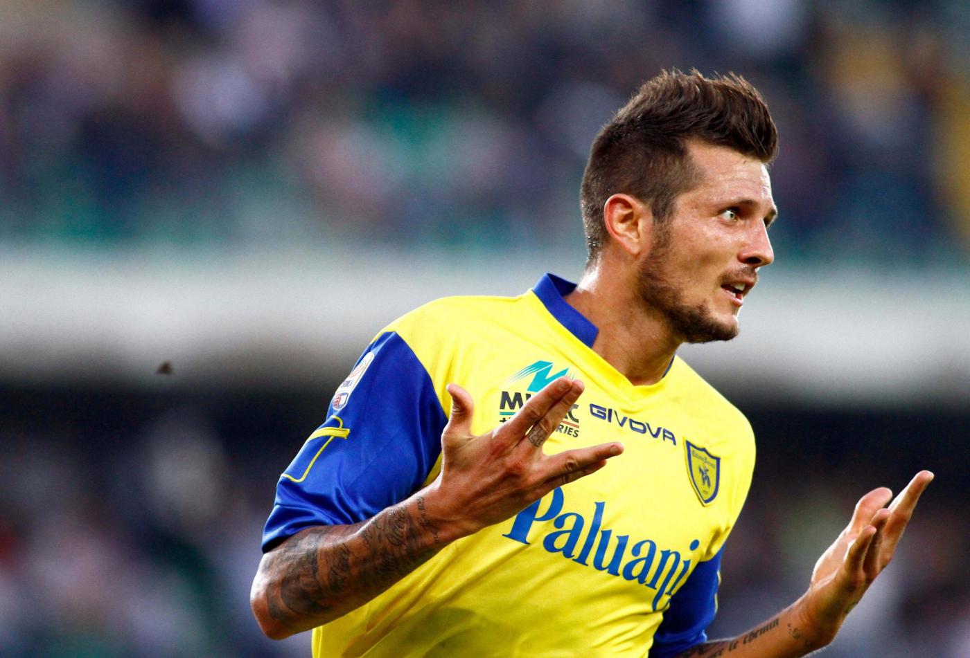 Thereau esulta dopo un gol (foto della rete)