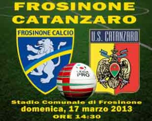 Frosinone-Catanzaro (foto: frosinonecalcio.bookingshow.it)
