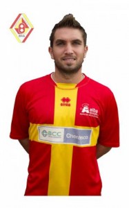 Aron Giacomoni difensore del Bra (foto asdbra.it)