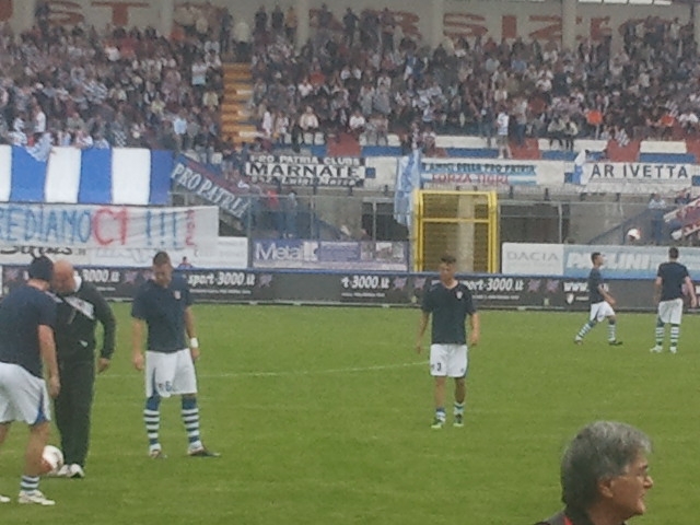 Propatria - Monza 1-2 pregara