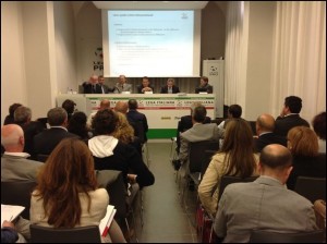 La riunione in Lega Pro delle neopromosse (foto:lega-pro.com)