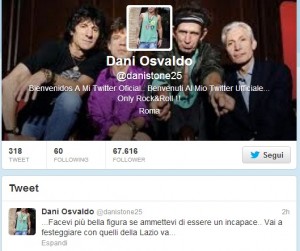 Il tweet di Osvaldo verso il suo tecnico