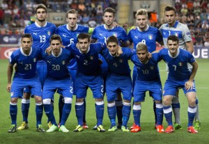La formazione dell'Italia che ha battuto l'Olanda in semifinale (foto dalla rete)