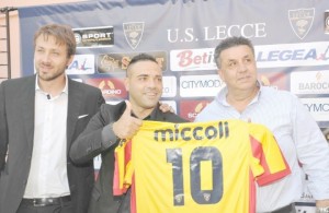 Fabrizio Miccoli, uno dei protagonisti della prossima Lega Pro (foto dalla rete)