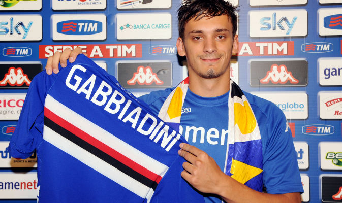 Manolo Gabbiadini, attaccante della Sampdoria (foto dalla rete)