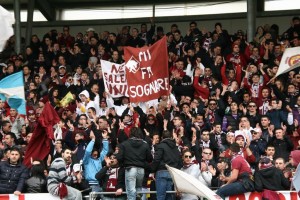 I tifosi del Nardò (foto dalla rete)