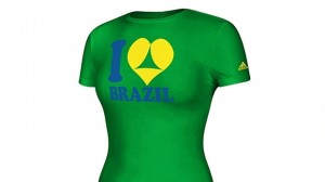 Maglia "I love Brazil" foto dalla rete