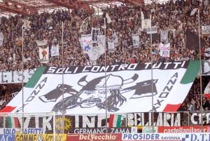 I tifosi del Cesena (foto dalla rete)