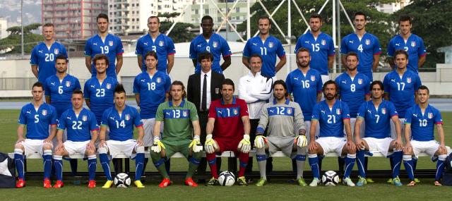 La Nazionale di Prandelli(Foto dal web)
