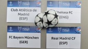 Le quattro semifinaliste di Champions League