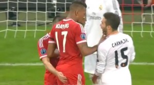 Il momento dello schiaffo di Ribery a Carvajal
