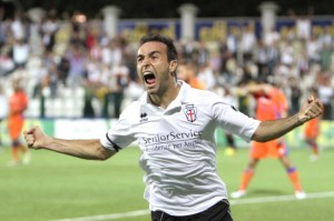 Ettore Marchi, attaccante della Pro Vercelli (foto dalla rete)