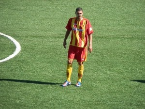 Davide Traini, centrocampista Recanatese (foto:usrecanatese.it)