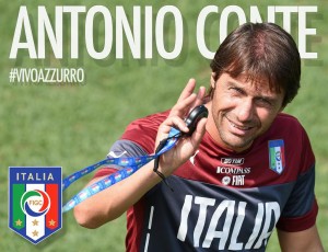 il C.T.  Antonio Conte foto dalla rete