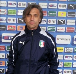 L'allenatore Gabriele Consorti
