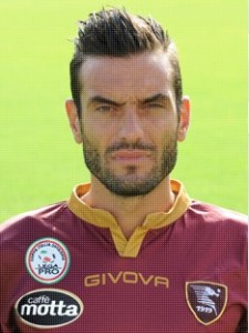 Riccardo Colombo, difensore della Salernitana