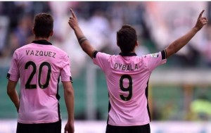 Franco Vazquez e Paulo Dybala (foto dalla rete)