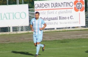 L'attaccante Saverio Mastrojanni