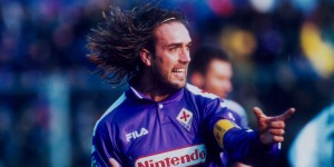 Batistuta ai tempi della Fiorentina  (fonte foto www.huffingtonpost.it)