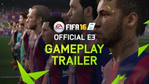 Una screenshot del trailer appena rilasciato del FIFA16 (fonte www.youtube.com)