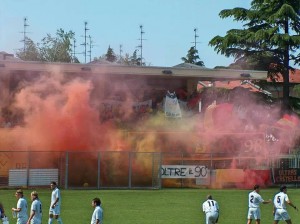 La Curva giallorossa