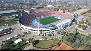 Lo Stadio "Nacional" oggi  (fonte foto www.t13.cl)