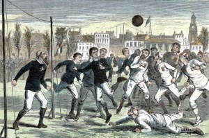 La prima partita tra Nazionali nella storia del calcio