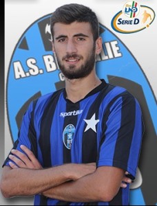 Emilio Volpicelli, attaccante del Bisceglie (foto: forzabisceglie.it)
