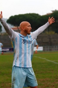 Claudio Santini, attaccante del Montecatini