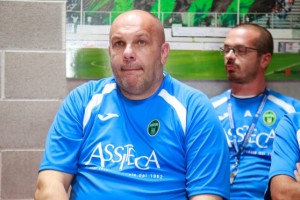 Il mister del Pordenone Bruno Tedino