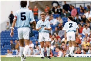 PKT1408 - 52229 PAUL GASCOIGNE  31.7.93 Paul Gascoigne Spurs v Lazio, Makita Trophy
