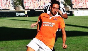 Emanuele Rovini, attaccante della Pistoiese