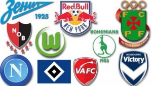 Loghi di società di calcio (foto dal web)