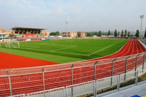 Lo stadio "Ettore Manucci" di Pontedera