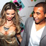 Lucas in compagnia di una sua amica