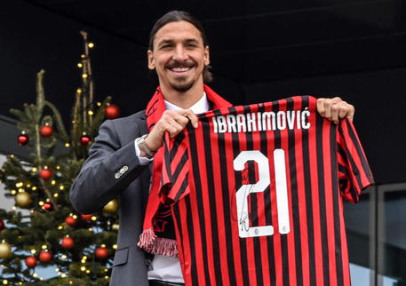 Zlatan Ibrahimovic al Milan (FONTE: Ansa)