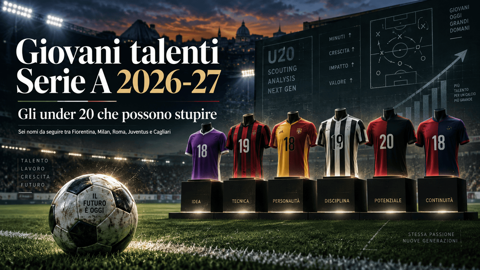 Giovani talenti under 20 della Serie A 2026-27